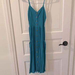 Knee length summer dress